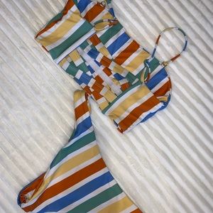 Zaful Multi-Colored Bikini